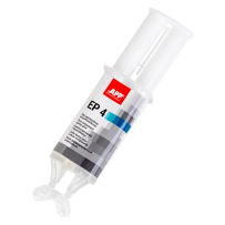 Colle époxy bi-composant transparente APP EP 4 - Resine epoxy transparente et durcisseur, 25 ml